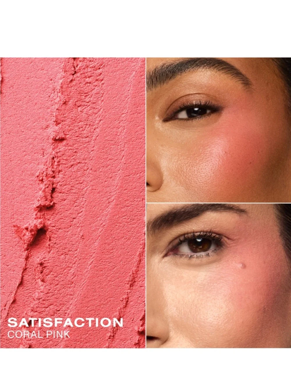 Sarah Creal 'Coming In Hot' Blurring Pressed-Mousse Blush - Satisfaction